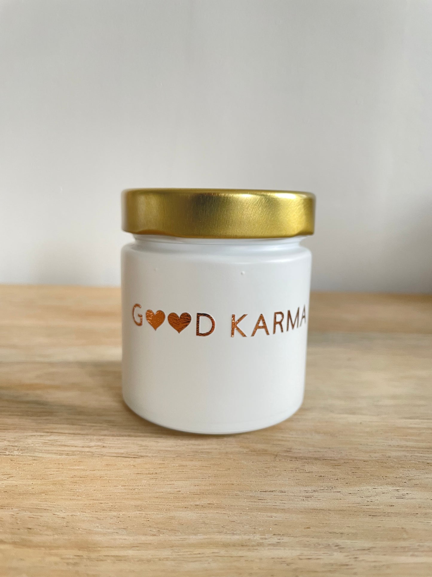"GOOD KARMA" bougie parfumée Vanille