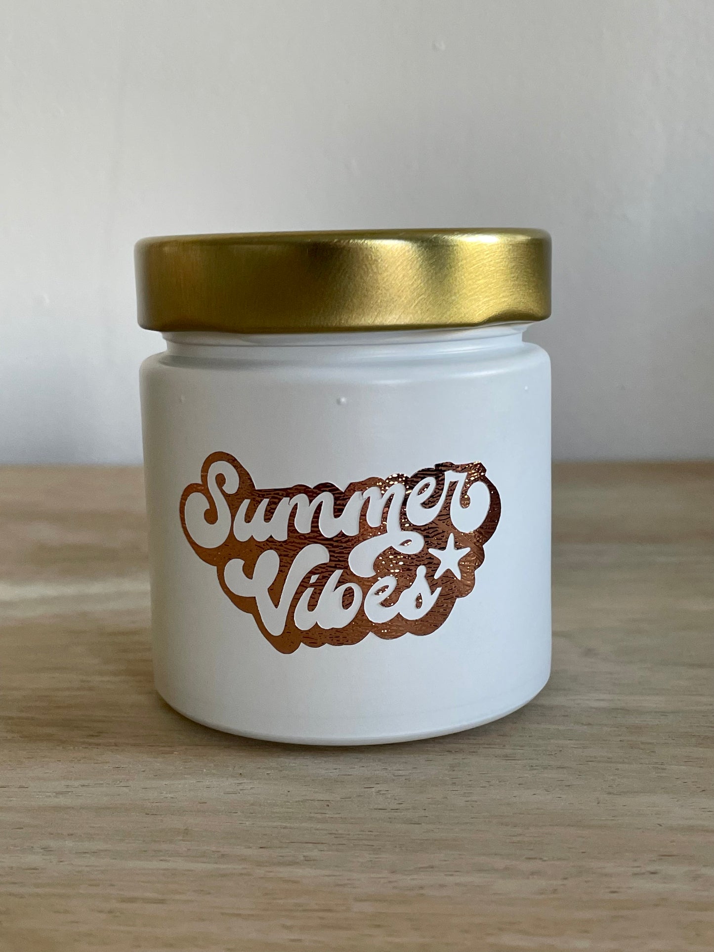"Summer Vibes" bougie parfumée Monoï