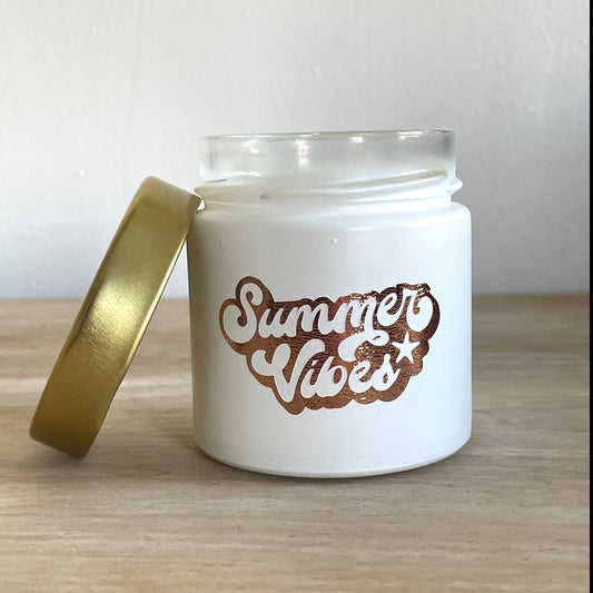 "Summer Vibes" bougie parfumée Monoï