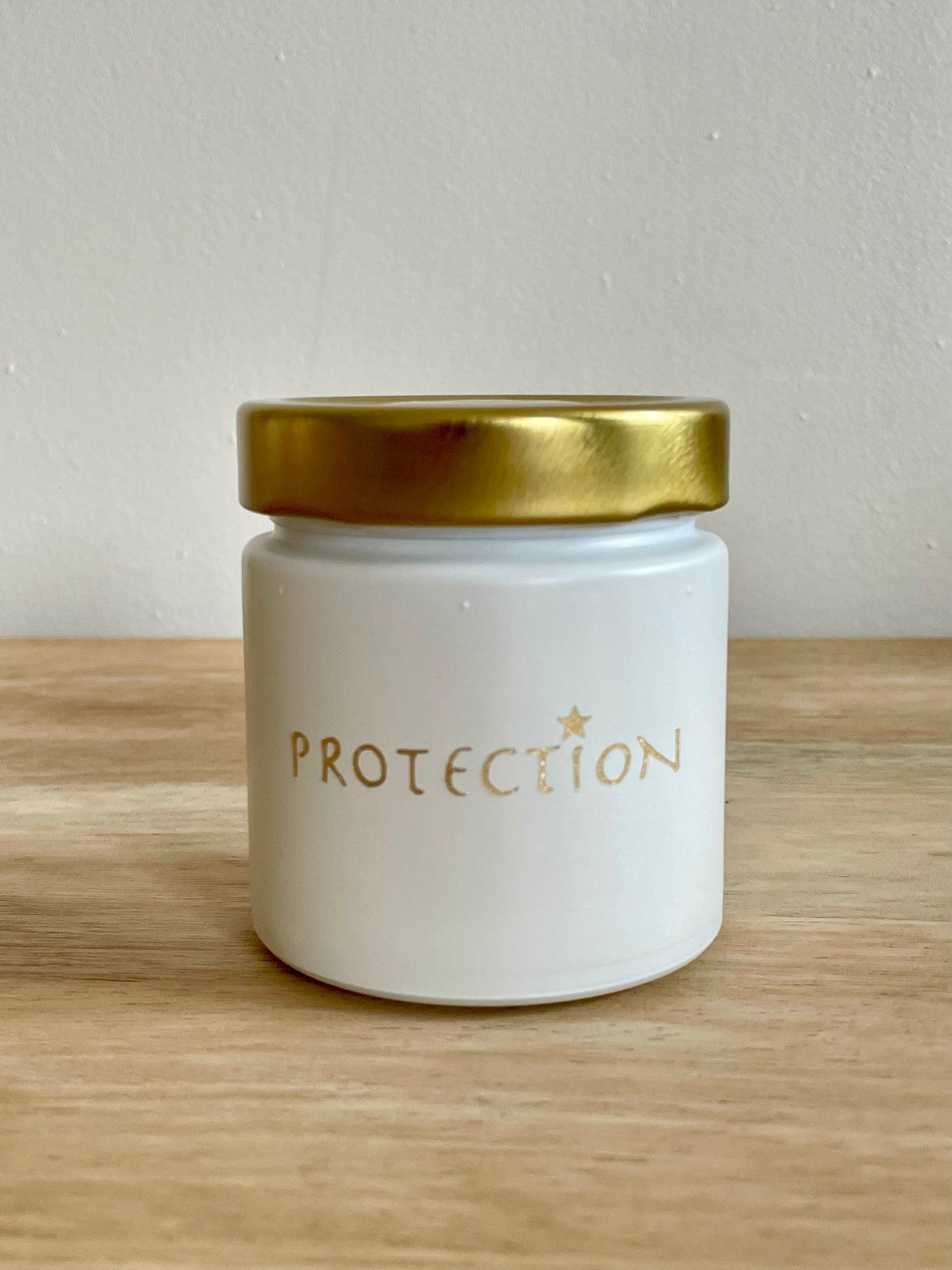 "PROTECTION" bougie d'intention parfumée Ambre